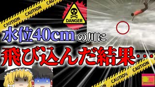 【2022年】度胸試しで"落ちたら絶対に〇ぬ川"に飛び込んだ自称インフルエンサー高校生 頭が二つに割れ溺れる 【ゆっくり解説】