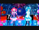 MMD、テト、ミク、計2人、で、サラシノハラ、重音テト・Cover