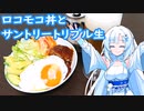 【雪さんとお酒と料理と】ロコモコ丼とサントリートリプル生