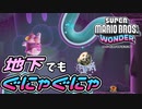 【SUPER MARIO BROS. WONDER #6】地下でもぐにゃぐにゃ【ゆっくり実況】