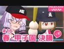 【栄冠ナイン2023】#16「春の甲子園決勝」っす！【アリスギアアイギス】
