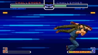 TAS & HACK  KOF2002 クラーク vs ラルフ