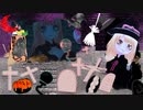 夜ハロウィンたこ　キャラ以外手描き