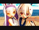 【MMDアズールレーン】綾波と島風に「WAA!!!!」に踊ってもらいました【らぶ式】