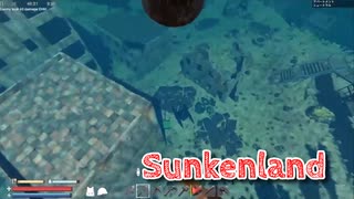 【Sunkenland】文明が滅びすべてが海に沈んだ世界で！！とにかく木材がない！アパートメントを掘りつくそう！【54日目】