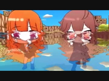 水に潜るうりとえと