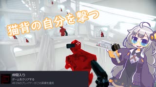 猫背の肉体から精神を解放するあかりちゃん【SUPERHOT】