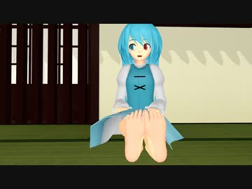 【東方MMD】　小傘の足をprprしよう