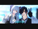 【MMD東方乱舞】エンゼルフィッシュ【妹紅/燭台切】