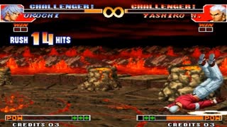 【TAS & HACK】KOF97 オロチ vs オロチ社