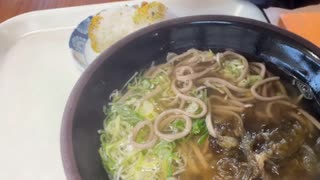 おぼろ蕎麦・サイコロで決まる早朝食堂・20231031