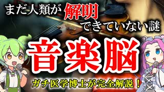 【医学博士が完全解説】まだ解明できていない人体の謎「音楽脳」【ずんだもん】【雑学】音楽は不思議だらけ！音楽の脳内メカニズムの謎！ドレミファソラシドの秘密とは？現役のガチ科学者がばっちり解説しちゃうよ！