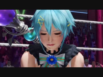 仮装した男達に負けるニコ（魔女）