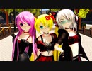 【らぶ式モデル誕生祭2023】ラフな洋服の３人で「ハッピートラップ」を踊ってもらいました【MMD】