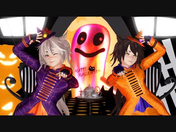 【MMD刀剣乱舞】　Tick-Trick　【子狐丸 白&黒】