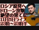 11月5日（日）ライブ告知　ロシアのクルスク原発をウクライナがドローン攻撃　元CIA分析官「ゼレンスキーは自暴自棄になっている」