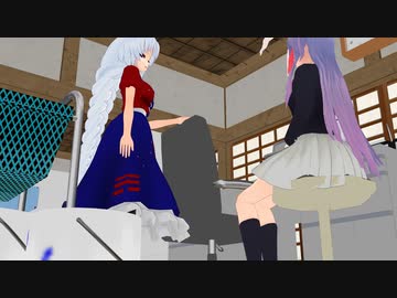 【東方MMD紙芝居】魔理沙とヤブ医者と配信者（別の世界線）