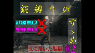 【Bloodborne 銃縛り】　銃だけですべてのボスを倒します～血に渇いた獣編～　#2