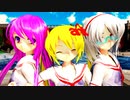 【らぶ式モデル誕生祭2023】スク水で『プラチナ』-shin'in future Mix-【MMD】