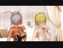 【MMDオリキャラ】SPS式ユーニス・白バニー Chocolate Cream