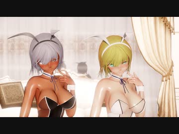 【MMDオリキャラ】SPS式ユーニス・白バニー Chocolate Cream