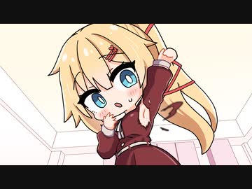 【手描き】休止期間中に太ってしまい、お気に入りのワンピースを破いてしまったはあちゃま