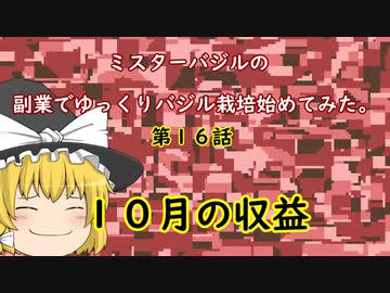第１６話ミスターバジルの副業でゆっくりバジル栽培始めてみた。