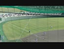 常総学院ピッチャーの小林芯汰 バッティングも良い二塁打を放つ【2023年10月21日 関東大会（秋）常総学院 対 専大松戸】
