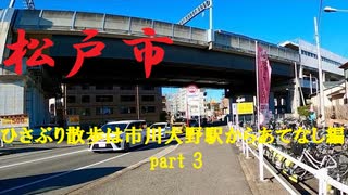 千葉県松戸市高塚新田-東松戸を歩く【ひさぶり散歩は市川大野駅からあてなし編part 3】【散歩252】