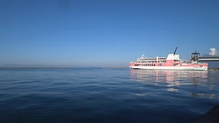 ある日の桜島（その３７６）＜垂水フェリーの新造船「第十一おおすみ」に乗ってきた（その１）＞