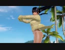 【DoaX3/女天狗】フォトパラダイス ポーズ:レイファン・さあっ、勝負/水着:ウェイクアップF