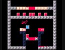 【Paint It RED】 取ると飛び散るジューシーな赤いブロックを取っていくステージクリア型アクションパズル【playthrough】