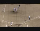 専大松戸 一死一塁　数井秀雅ヒットからチャンスで鵜澤覚斗、土田悠翔と続く場面【2023年10月21日 関東大会（秋）常総学院 対 専大松戸】