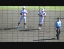 常総 無死二塁　片岡陸斗タイムリー二塁打でコールド条件到達【2023年10月21日 関東大会（秋）常総学院 対 専大松戸】