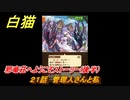 白猫　邪竜荘へようこそストーリー（後半）　２１話　管理人さんと私　ガチャキャラ　ナコッタ（剣）シェヲル（弓）　＃３６　【白猫プロジェクト】
