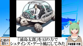 【AI童話】「浦島太郎」をAIの力でシュタインズ・ゲート風にしてみた(2023/11/12)