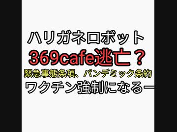 ハリガネロボットに騙された反ワクチンがかわいそう。うまれかわりメソッド100万円ぼったくり海外逃亡。369cafeがヤバすぎる。怪しいという動画出したとき擁護してたネギカモくんだった