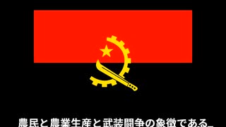 アンゴラの国旗ってどんなの
