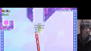 スーパーマリオブラザーズワンダーカベ登りジャンプLv.2
