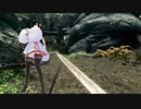 爆乳ムチムチ高身長美女、最初の村に向かう寄り道で山賊と遭遇。【爆乳美女のskyrimVR-プロローグ2】