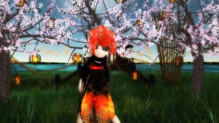 【MMD】【231110】 純情スカート Tda式 重音テト kimono Japan style【sdPBR460】【表情・リップ カメラモーション配布】