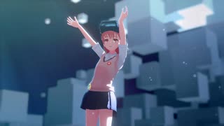 【MMD】水中風エフェクトメイキング(もどき)