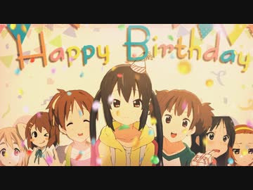 中野梓生誕記念音MAD【けいおん！】