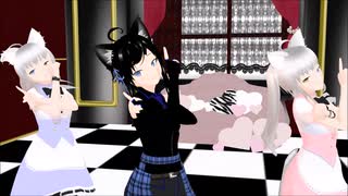オリキャラ猫娘でアイドル【MMD】