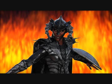 Daz studio Animation【超神器ゴッドセイバー・エピソードzero　～勇者敗北～】創作アニメ