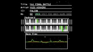 Ys1のFINAL BATTLEをファミコン音源で作り直してみた