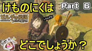 けものにくはどこでしょうか？【ゼルダの伝説 ブレス オブ ザ ワイルド】PART 6