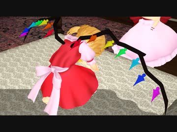 【東方MMD】　フランちゃんのプリンを食べたのは誰だ！