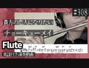 チョーキューメイ「貴方の恋人になりたい」をフルートで演奏 楽譜 コード 付き演奏動画