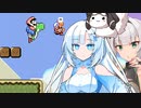対魔忍と女騎士が交代でプレイするマリオワールド【クロワちゃん実況プレイ】2